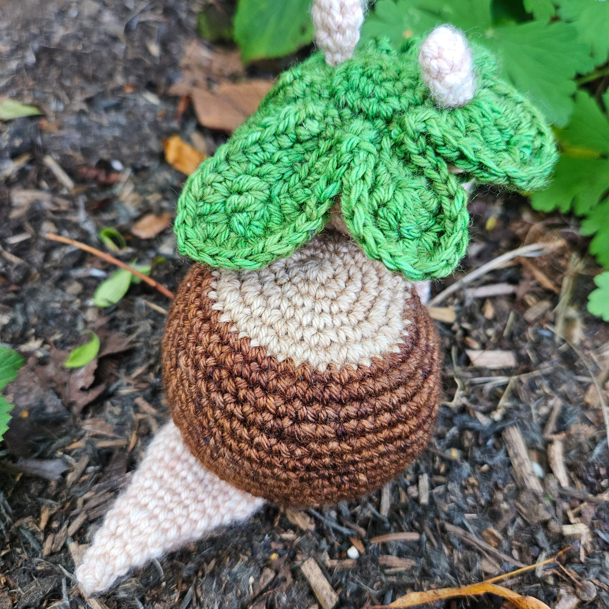 Crochet Kit - Sheldon the Conkerer