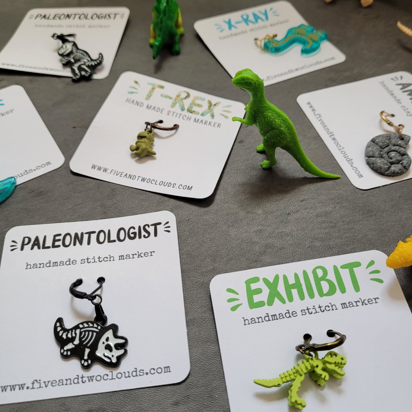 Stitch Markers - Dinosaurs