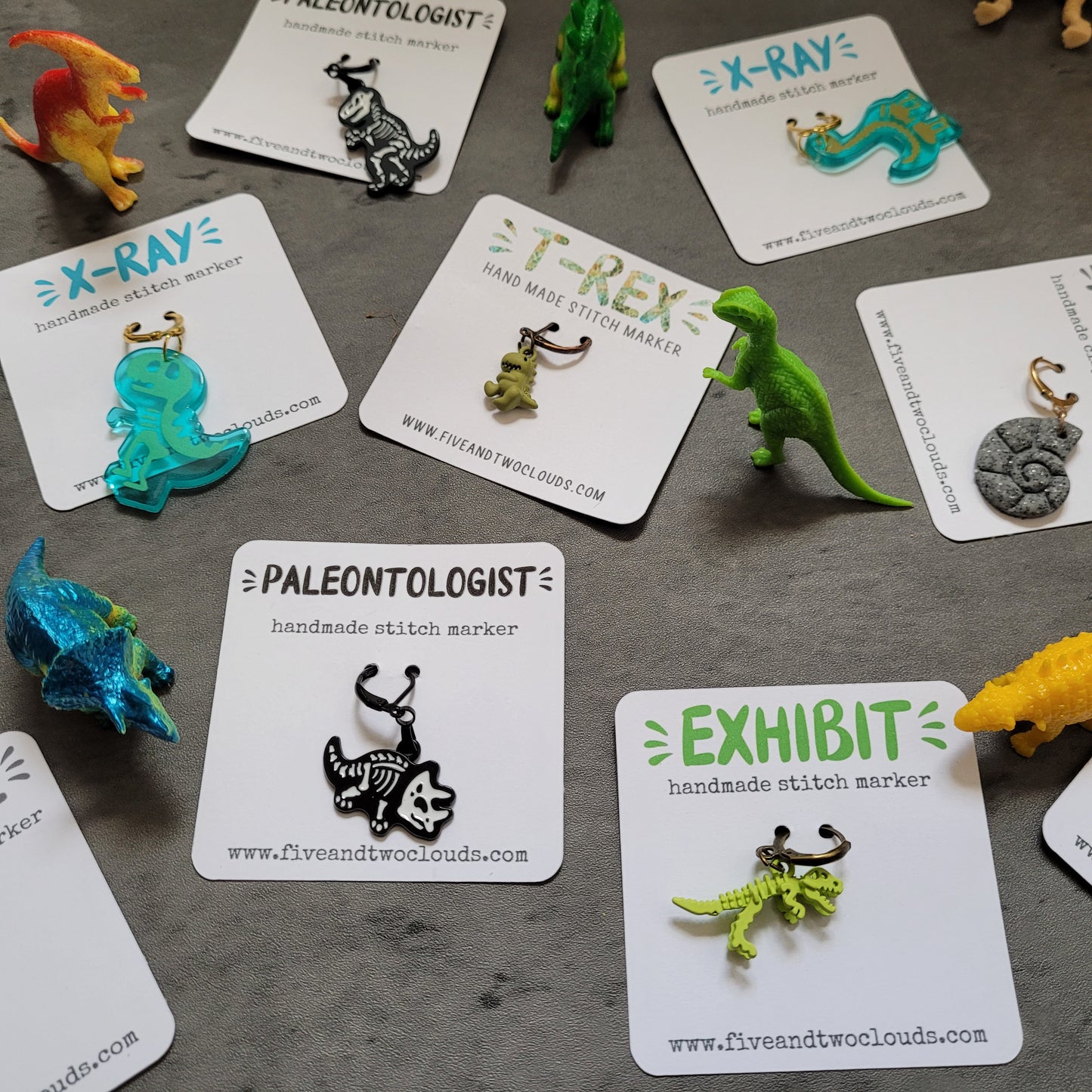 Stitch Markers - Dinosaurs