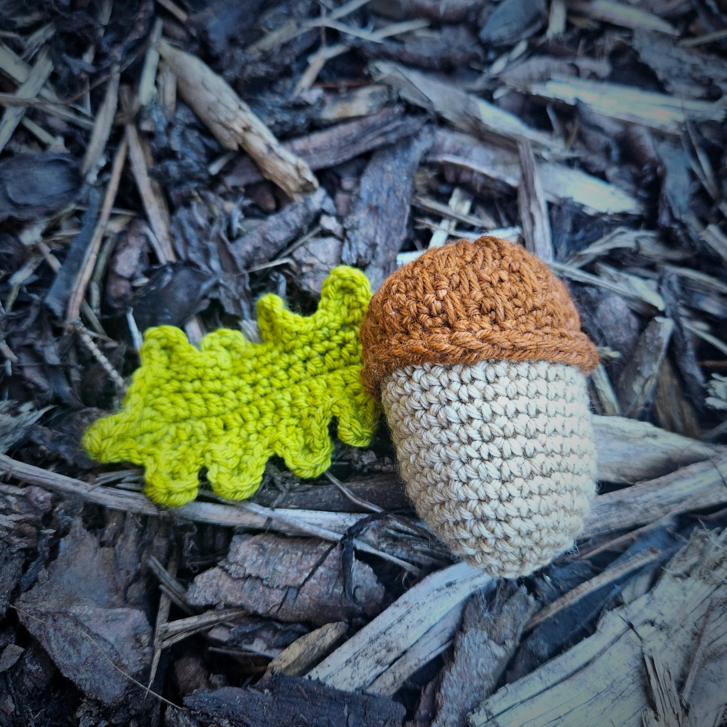 Crochet Kit - Acorn Decoration