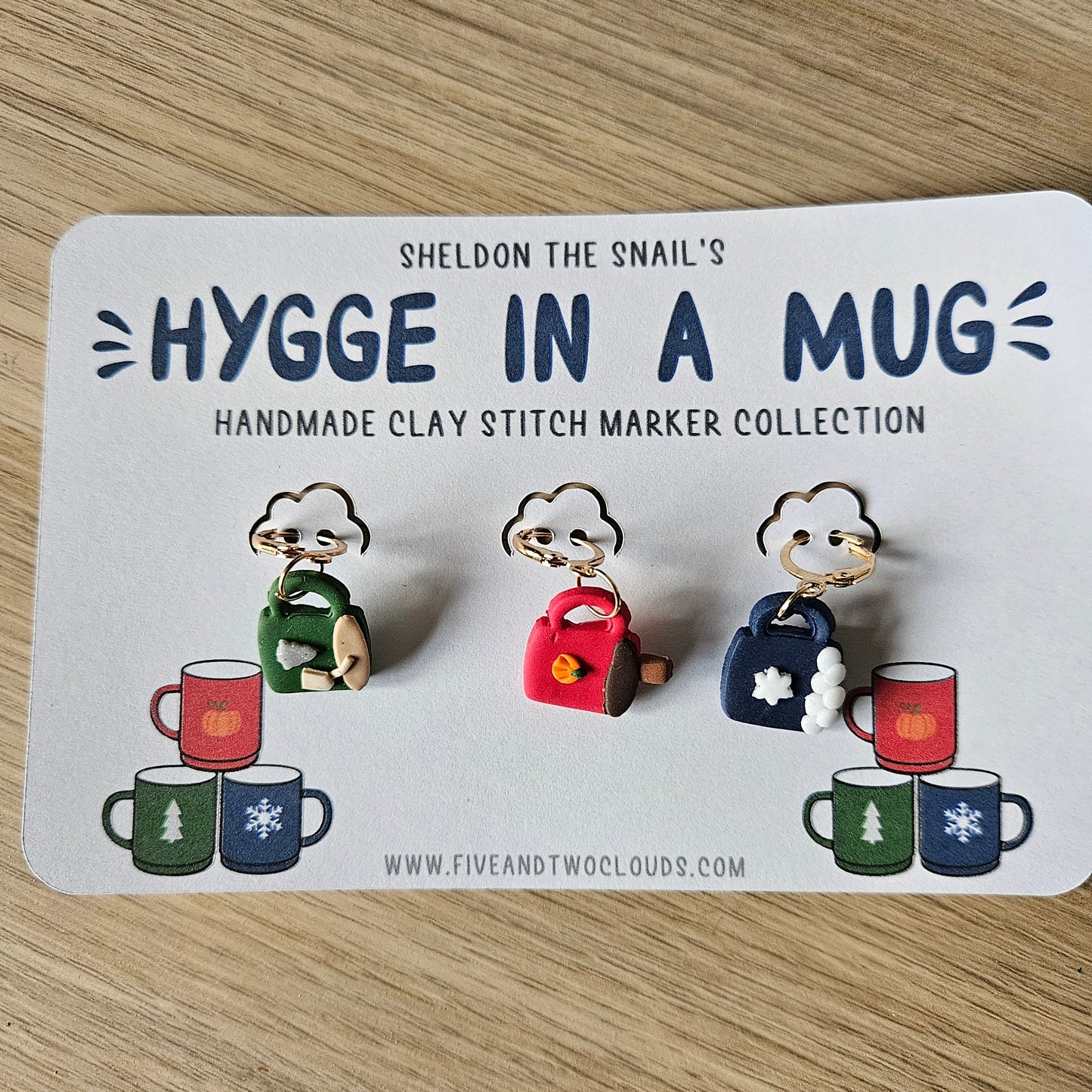 Stitch Markers - Hygge in a Mug