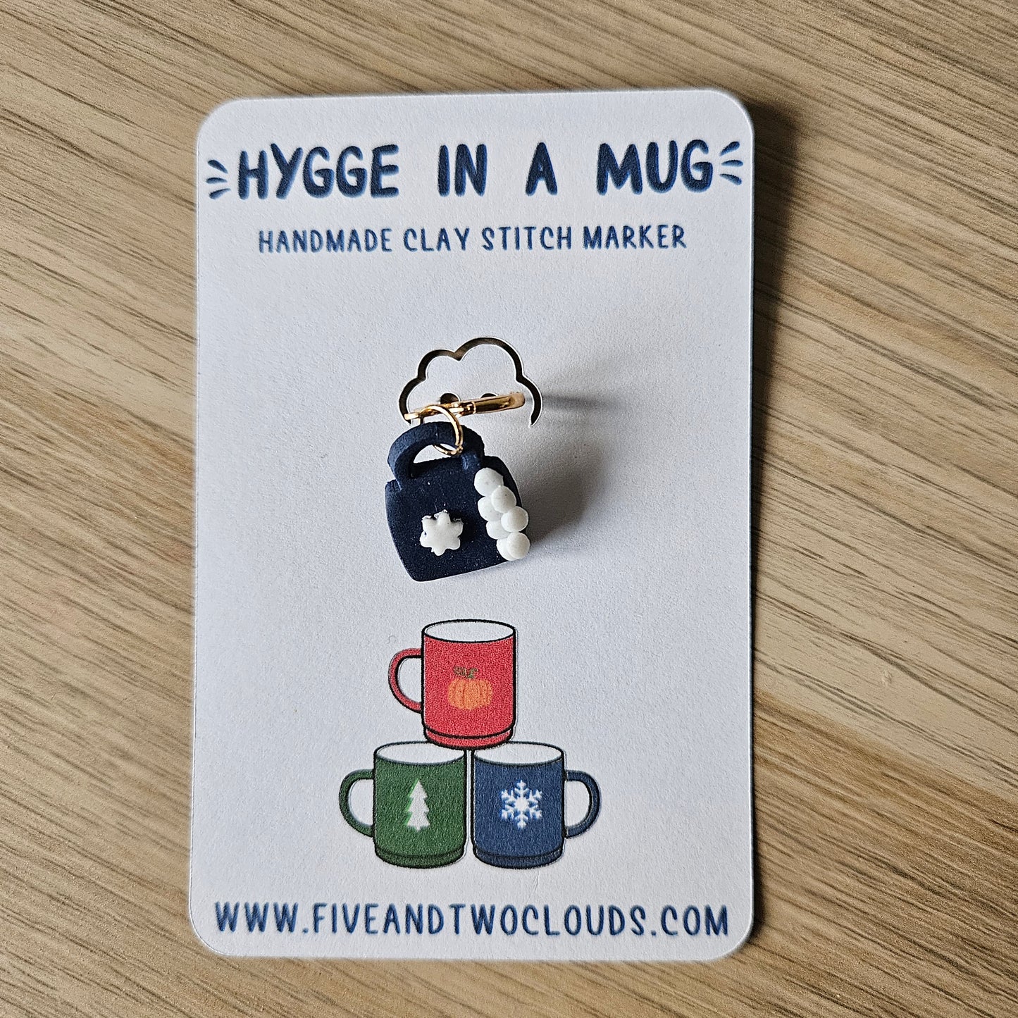 Stitch Markers - Hygge in a Mug