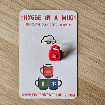 Stitch Markers - Hygge in a Mug