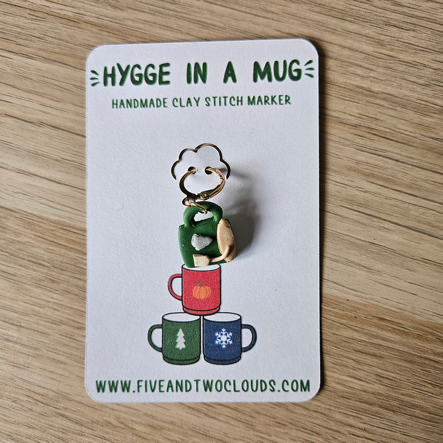 Stitch Markers - Hygge in a Mug
