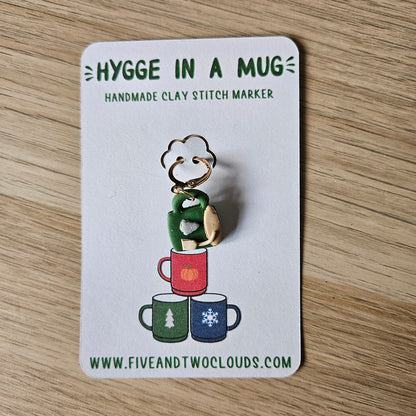 Stitch Markers - Hygge in a Mug