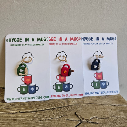 Stitch Markers - Hygge in a Mug