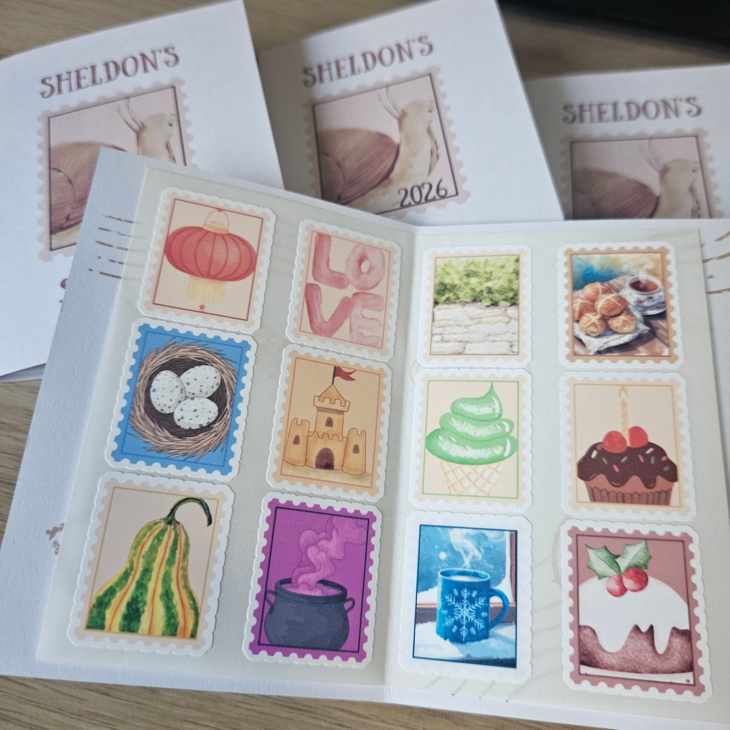 A Year of Sheldon - Sheldon's Stamps