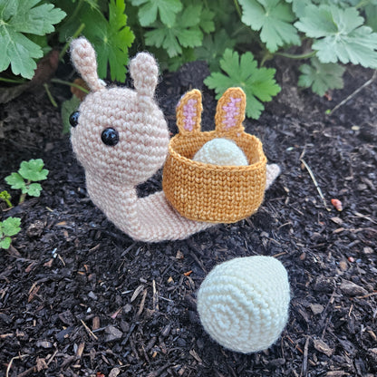 DIGITAL PATTERN - Sheldon the Snail's Egg Hunt