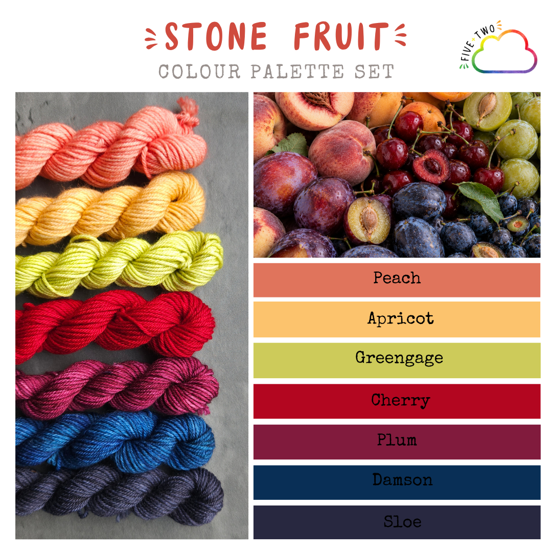 Colour Palette - Stone Fruit