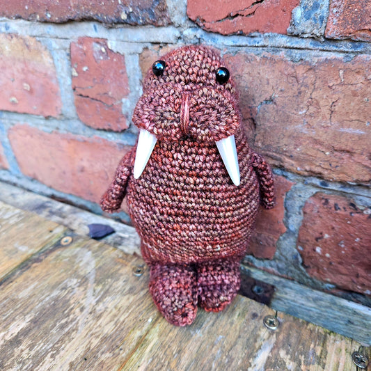 Crochet Kit - Warbucks the Walrus