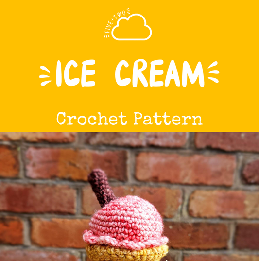 Crochet Pattern - Ice Cream