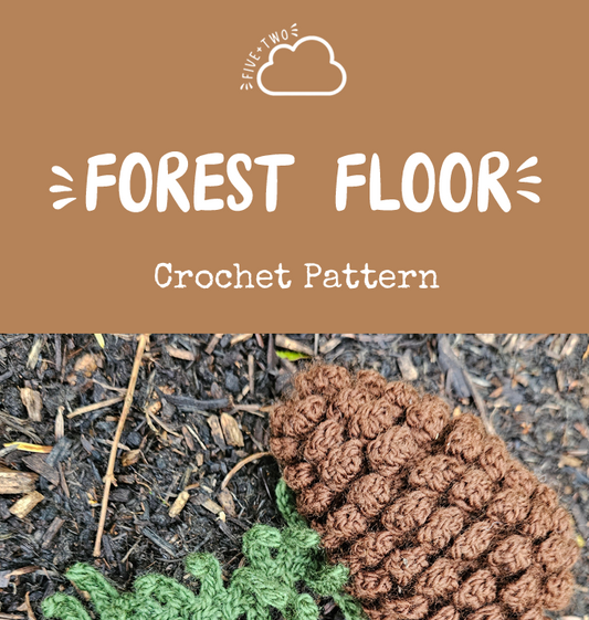 DIGITAL Crochet Pattern - Forest Floor