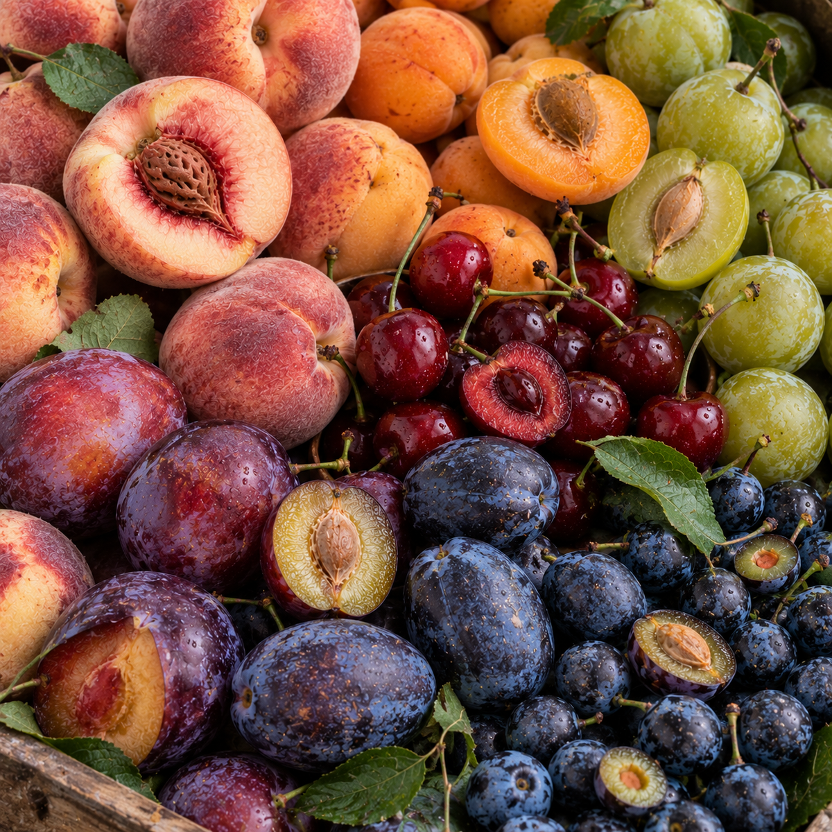 Colour Palette - Stone Fruit